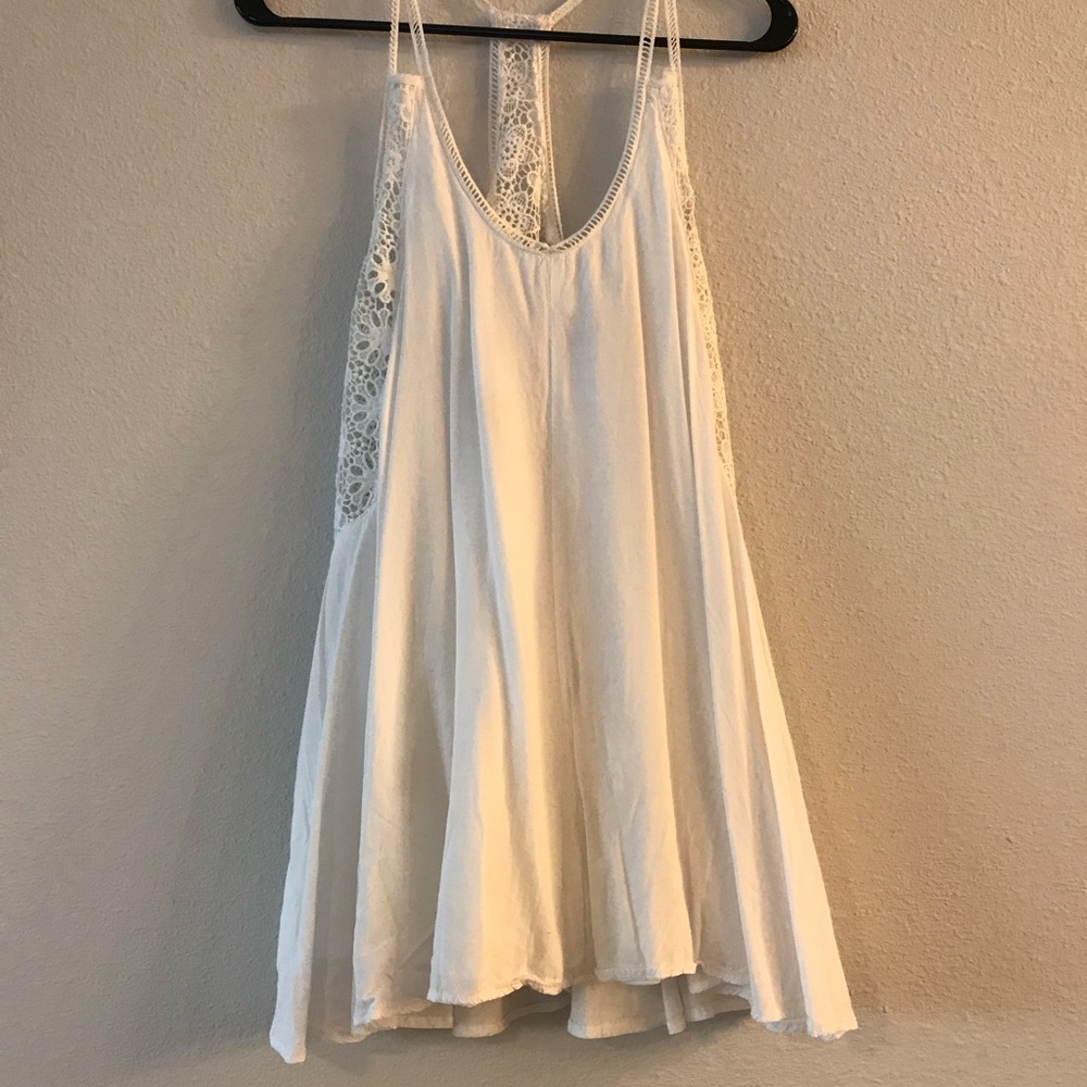 White Akira Cover-Up Dress